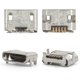 Коннектор зарядки для LG BL20, GD510, GS290, GS500, GT505, GT540, GW520, P500, P970 Optimus Black, 5 pin, micro-USB тип-B
