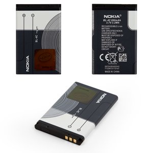 Акумулятор BL 4C для Nokia 6300, X2 00, Li ion, 3,7 В, 890 мАг, Original PRC 