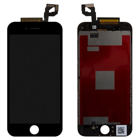 Дисплей для iPhone 6S, черный, с рамкой, Original PRC 