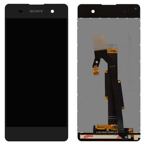 Дисплей для Sony F3111 Xperia XA, F3112 Xperia XA Dual, F3113 Xperia XA, F3115 Xperia XA, F3116 Xperia XA Dual, серый, High Copy, graphite black