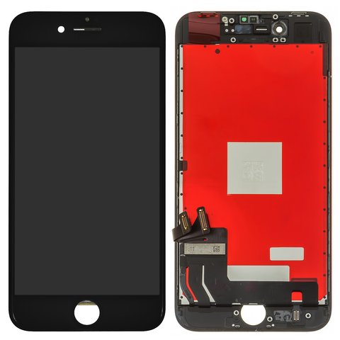 Дисплей для iPhone 8, iPhone SE 2020, черный, с рамкой, Original PRC 