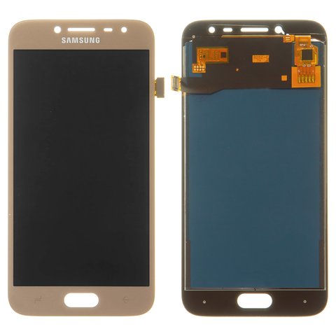 Дисплей для Samsung J250 Galaxy J2 2018 , J250 Galaxy J2 Pro 2018 , золотистый, с регулировкой яркости, Best copy, без рамки, Сopy, TFT 