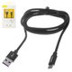 USB кабель Baseus Superior, USB тип-C, USB тип-A, 100 см, 5 А, чорний, #CATKC-01
