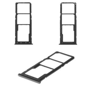 Тримач SIM карти для Samsung A750F Galaxy A7 2018 , чорний