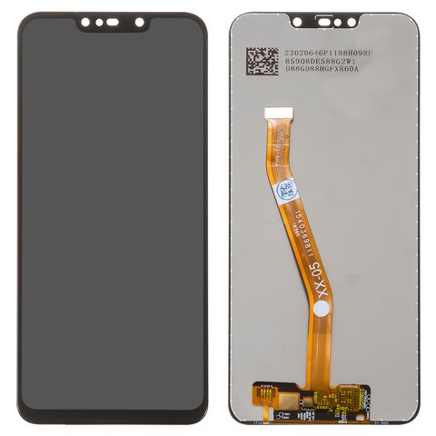 Дисплей для Huawei Nova 3i, P Smart Plus, черный, без рамки, Original PRC , self welded