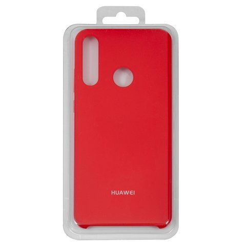 Чохол для Huawei Y6p, червоний, Original Soft Case, силікон, red 14 