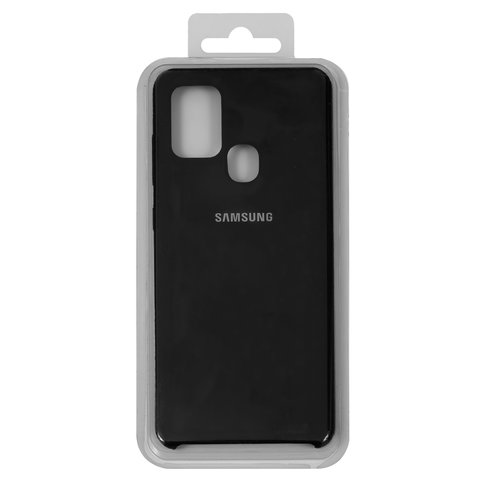 Чохол для Samsung A217 Galaxy A21s, чорний, Original Soft Case, силікон, black 18 