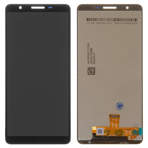 Дисплей для Samsung A013 Galaxy A01 Core, M013 Galaxy M01 Core, чорний, без рамки, Original PRC , original glass