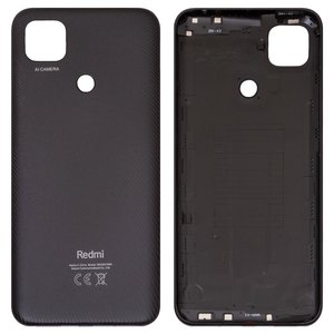 Задняя панель корпуса для Xiaomi Redmi 9C, серая, midnight Gray, M2006C3MG, M2006C3MT