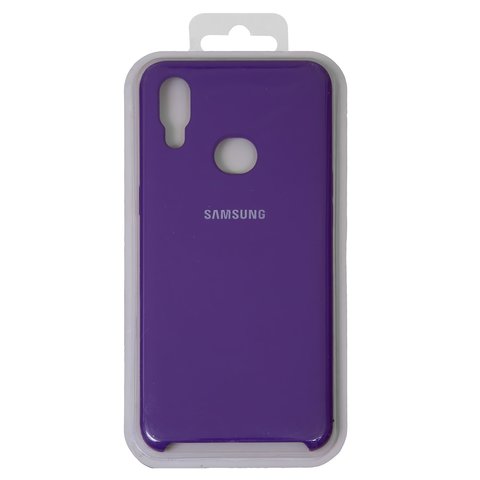 Чохол для Samsung A107 Galaxy A10s, фіолетовий, Original Soft Case, силікон, purple 34 