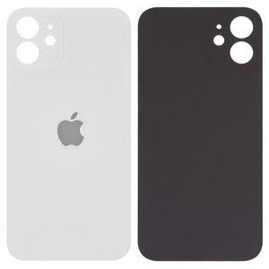 Задняя панель корпуса для iPhone 12, белая, не нужно снимать стекло камеры, Copy, big hole