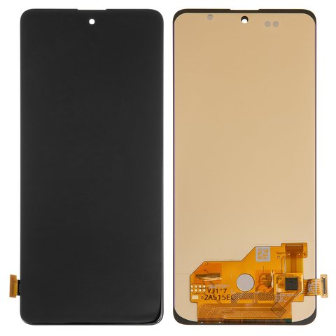 Дисплей для Samsung A516F Galaxy A51 5G, чорний, без рамки, High Copy, OLED 