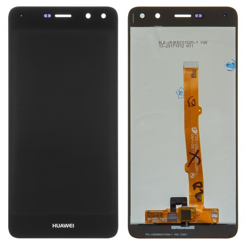 Дисплей для Huawei Honor 6 Play, Nova Young, Y6 2017 , черный, без рамки, Оригинал переклеено стекло , MYA L11 MYA L41