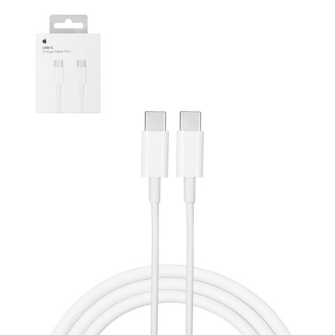 USB кабель, 2xUSB тип C, 100 см, белый, service pack box