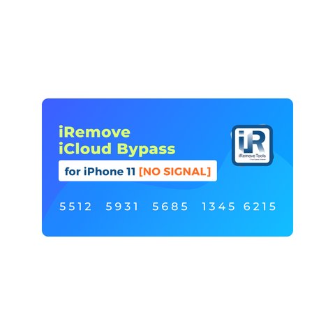 iRemove iCloud Bypass для iPhone 11 [NO SIGNAL]