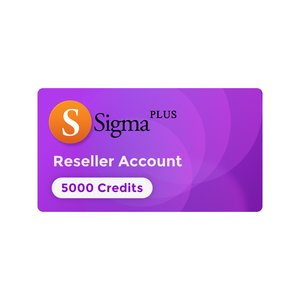 5000 кредитів Sigma Plus для акаунту реселера