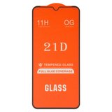 Защитное стекло для Huawei Honor 8A, Y6 (2019), совместимо с чехлом, Full Glue, (без упаковки), черный