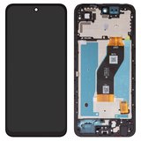 Дисплей для Infinix Hot 60 (X6726), Smart 10 (X6725), черный, с рамкой, High Copy
