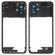 Средняя часть корпуса для Motorola Moto G54, синяя