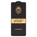 Защитное стекло ESD 6D для Samsung A215 Galaxy A21, A217 Galaxy A21s, совместимо с чехлом, Full Glue, Anti-Static, (без упаковки), черный