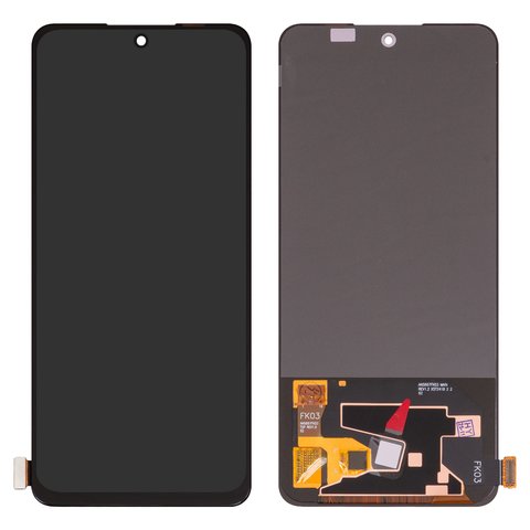 Дисплей для Realme 12 4G, 12 Plus, 13 4G, 14 5G, 14T 5G RMX5078 , P3, черный, без рамки, High Copy, OLED , RMX3871, RMX3867