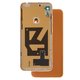 Housing Back Cover compatible with Huawei Y6 (2019), Y6 Prime (2019), (brown, amber brown)