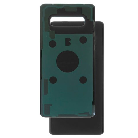 Housing Back Cover compatible with Samsung G975 Galaxy S10 Plus, black 