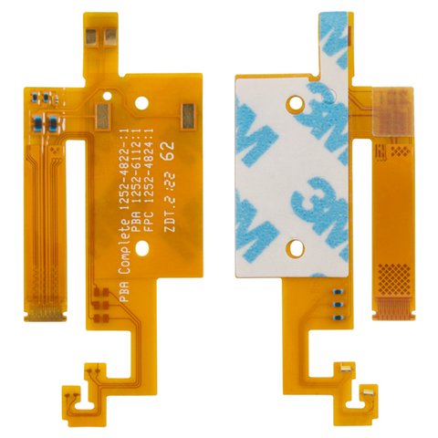 Cable flex puede usarse con Sony MT27i Xperia Sola, de timbre, con componentes