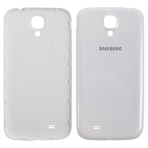 Battery Back Cover compatible with Samsung I9500 Galaxy S4, I9505 Galaxy S4, white 
