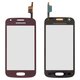 Touchscreen compatible with Samsung S7270 Galaxy Ace 3, S7272 Galaxy Ace 3 Duos, (red)