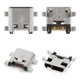 Charge Connector compatible with Samsung G350 Galaxy Star Advance, (7 pin, micro USB type-B)