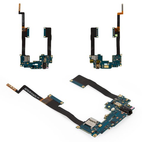 Cable flex puede usarse con HTC One Max 803n, del conector de auriculares, con el conector de tarjeta de memoria, con componentes