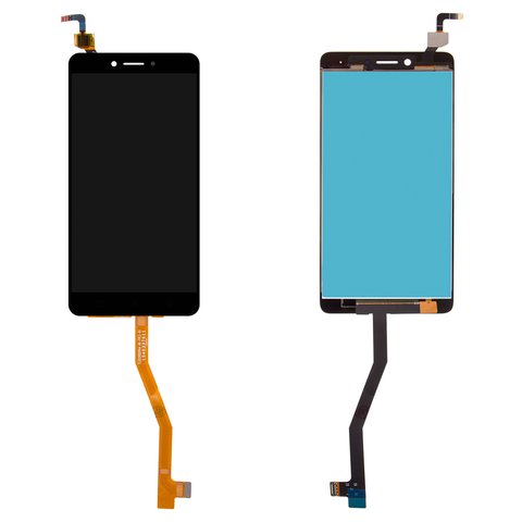 LCD compatible with Lenovo K6 Note K53a48 , black 
