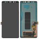LCD compatible with Samsung N950F Galaxy Note 8, (black, without frame, original (change glass) )