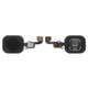 Cable flex puede usarse con iPhone 6S, iPhone 6S Plus, de botón HOME, negro, con plástico, AAA