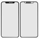 Housing Glass compatible with iPhone 11 Pro, (with OCA film, black)