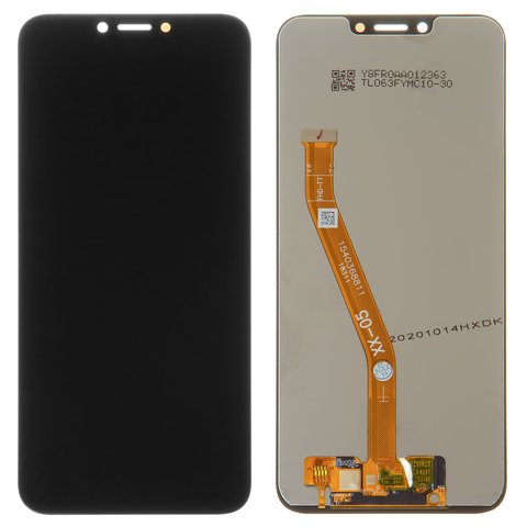 LCD compatible with Huawei Honor Play, black, without frame, High Copy, COR AL00 COR AL10 COR L29 