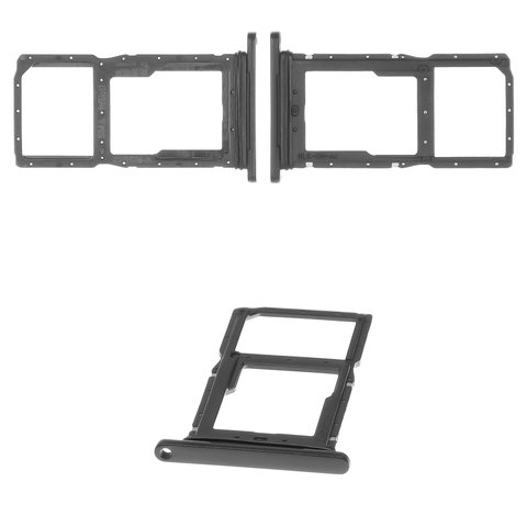 SIM Card Holder compatible with Huawei Honor 9X, black, STK LX1 