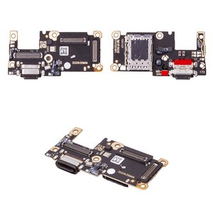 Cable flex puede usarse con Xiaomi 11T, 11T Pro, del conector de carga, con conector de SIM, High Copy, placa del cargador, 21081111RG, 2107113SG