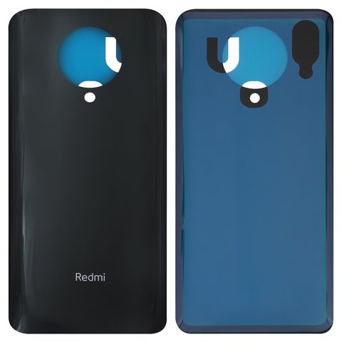 Housing Back Cover compatible with Xiaomi Poco F2 Pro, Redmi K30 Pro, gray, Logo Redmi 