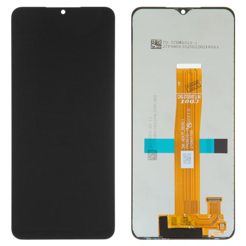 Pantalla LCD puede usarse con Samsung A047 Galaxy A04s, negro, sin marco, Original PRC , A047F_REV0.1, original glass