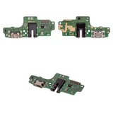 Flat Cable compatible with Tecno Spark 6 Go (KE5, KE5J), (charge connector, with microphone, with components, Original (PRC), charging board)