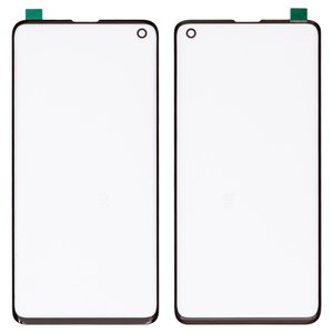 Стекло корпуса G+OCA PRO для Samsung G973 Galaxy S10, с OCA пленкой, черное