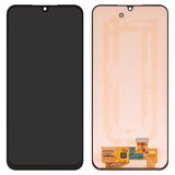 LCD compatible with Samsung A245 Galaxy A24, M346 Galaxy M34, (black, without frame, original (change glass) )