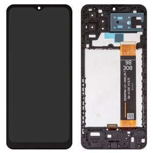 Дисплей для Samsung A135 Galaxy A13, M135 Galaxy M13, черный, с рамкой, High Copy, BS066FBM L01 D800_R5.7