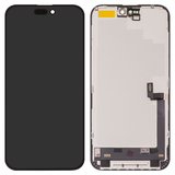 LCD compatible with iPhone 16 Plus, (black, with frame, High Copy, without error, (OLED) soft diagnosable, DD-OLED)