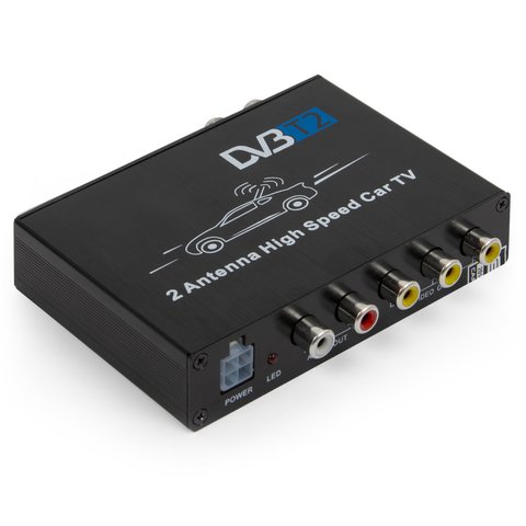 Sintonizador digital de TV con 4 antenas para coche DVB-T2 - Car Solutions