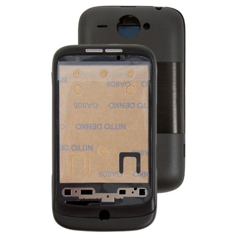 Housing compatible with HTC A3333 Wildfire, black 