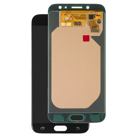 LCD compatible with Samsung J730 Galaxy J7 2017 , black, without frame, original change glass 