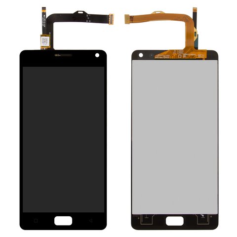 LCD compatible with Lenovo Vibe P1, black, without frame 